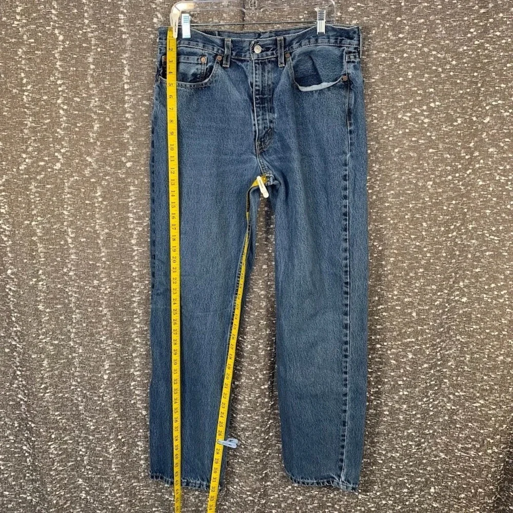 Levi's 550 Jeans Men's‎ 34x34 Blue Cotton Denim Tapered Leg Workwear